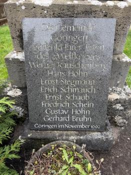 Kriegerdenkmal (Göringen/Eisenach)